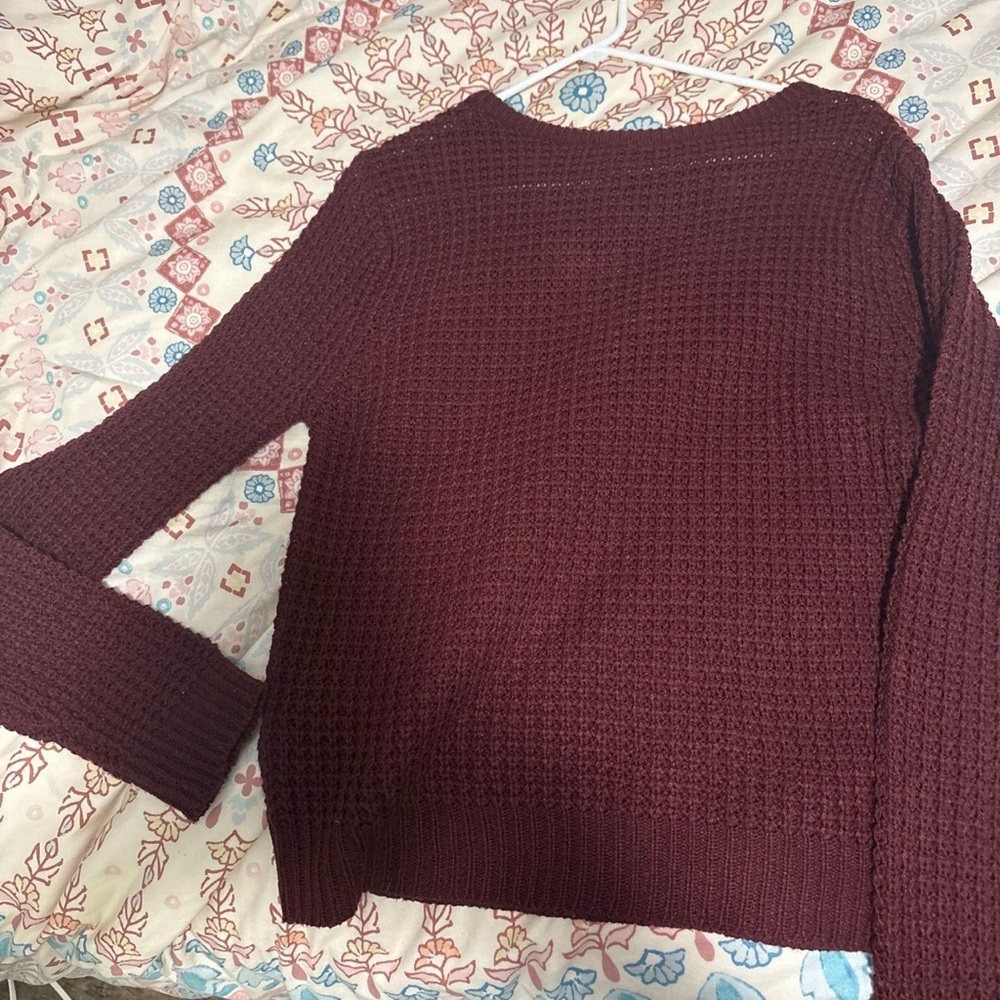Women's Burgundy Sweater
